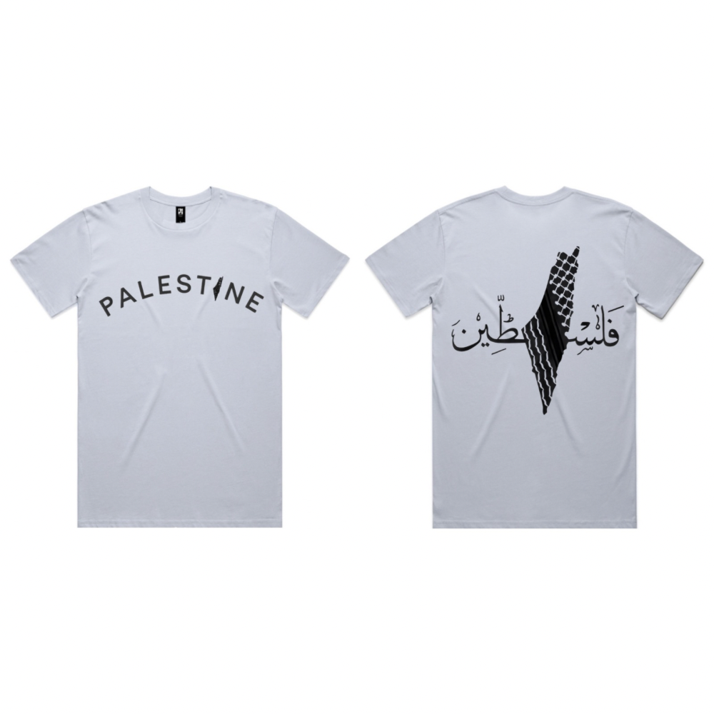 Palestine on Front & Back T-Shirt
