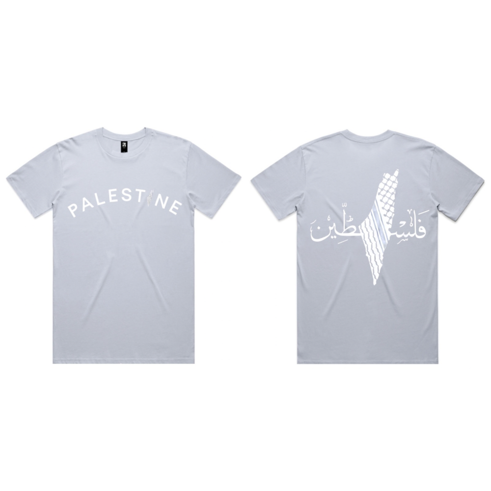 Palestine on Front & Back T-Shirt