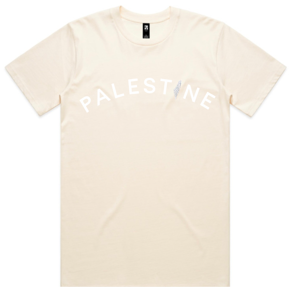 Palestine on Front T-Shirt