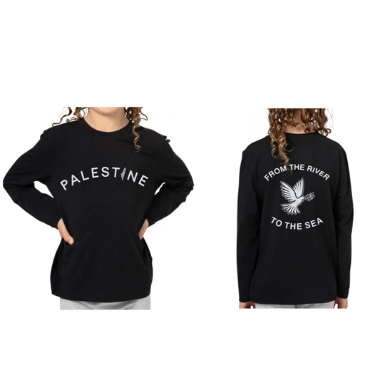 From the River to the Sea Long Sleeve - Kids