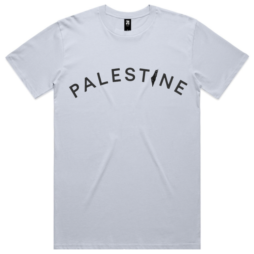 Palestine on Front T-Shirt