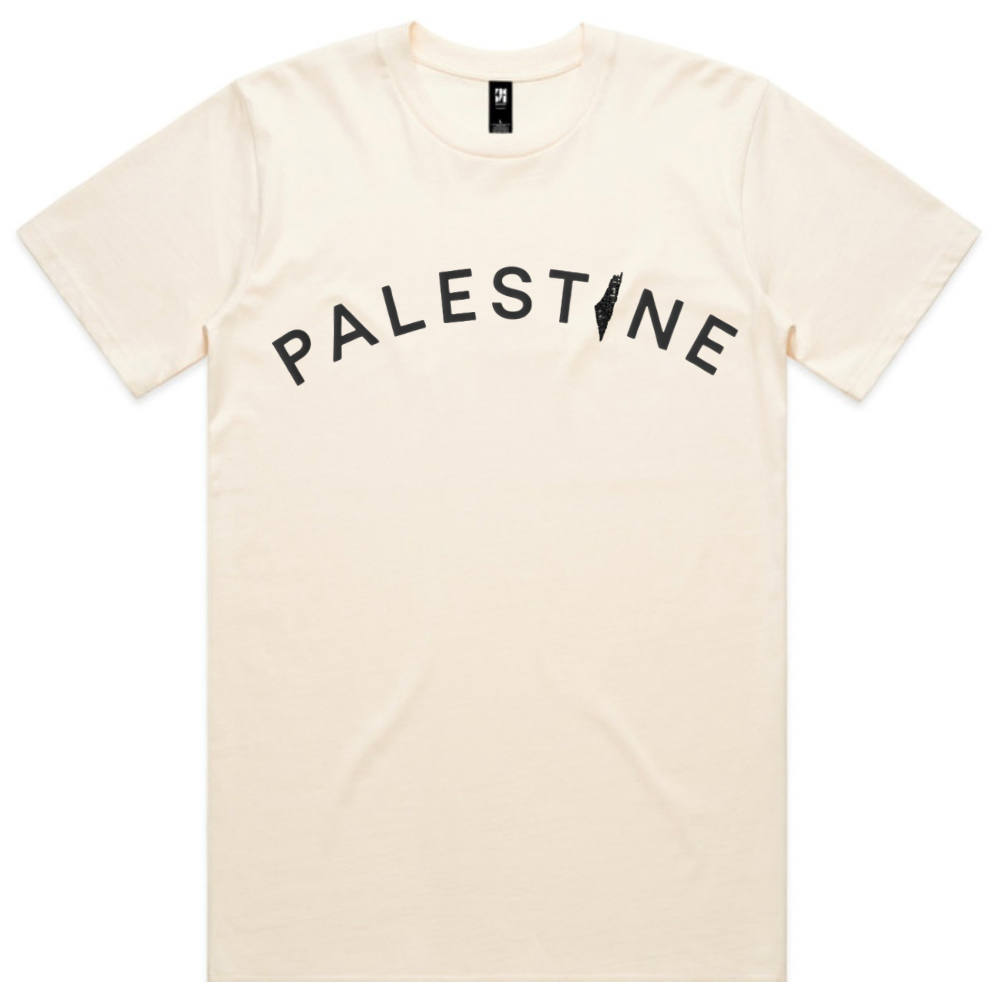 Palestine on Front T-Shirt