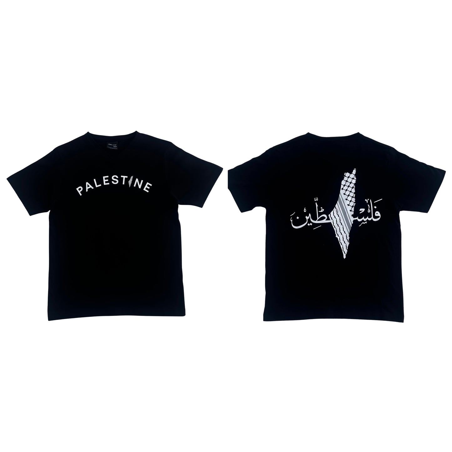 Palestine on Front & Back T-Shirt